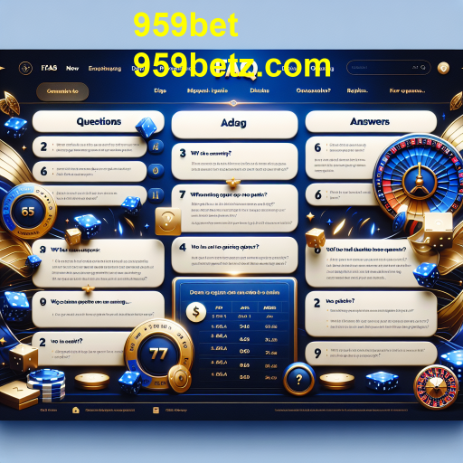 Importância da Seção FAQ no 959bet
